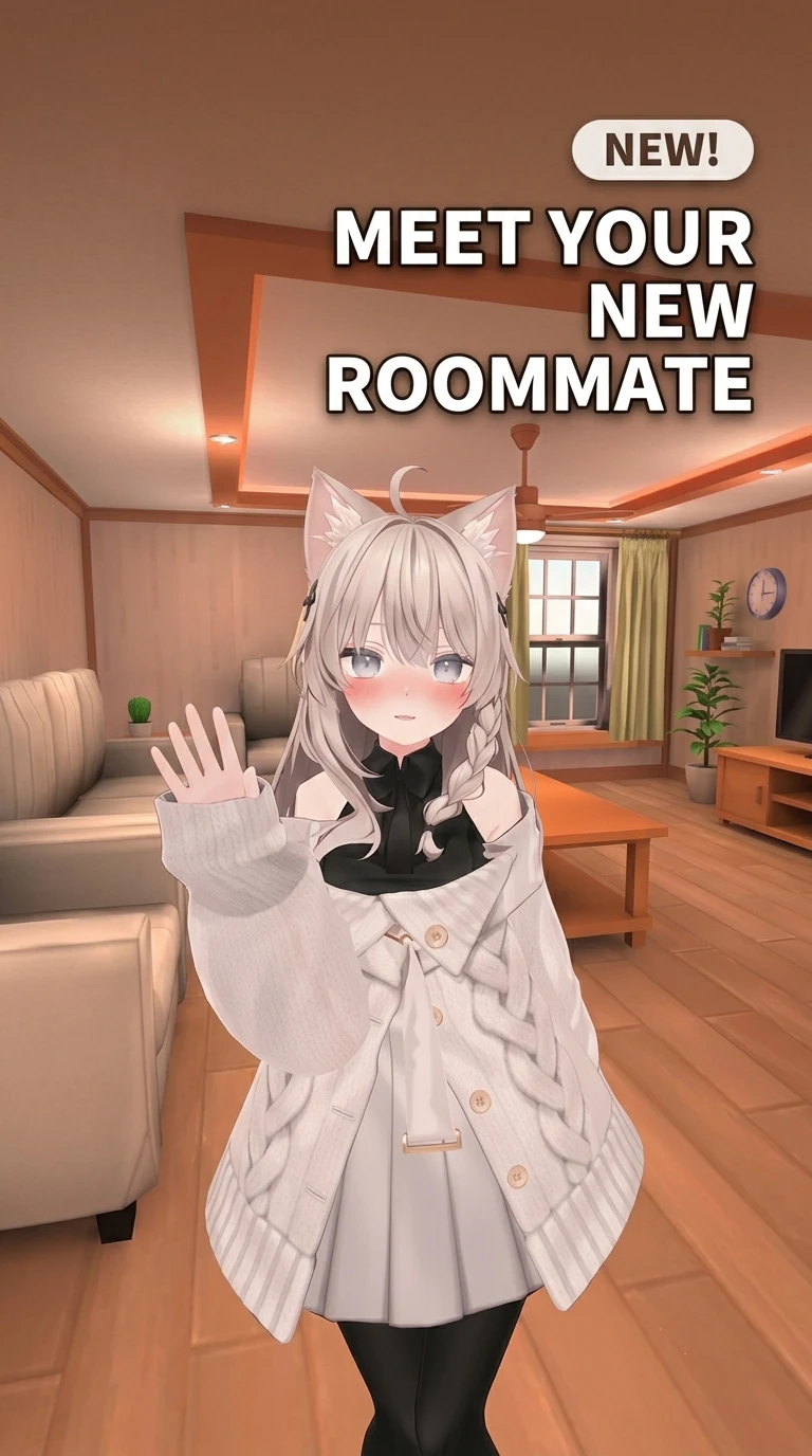 AIKO: AI Girlfriend 3D Game screenshot
