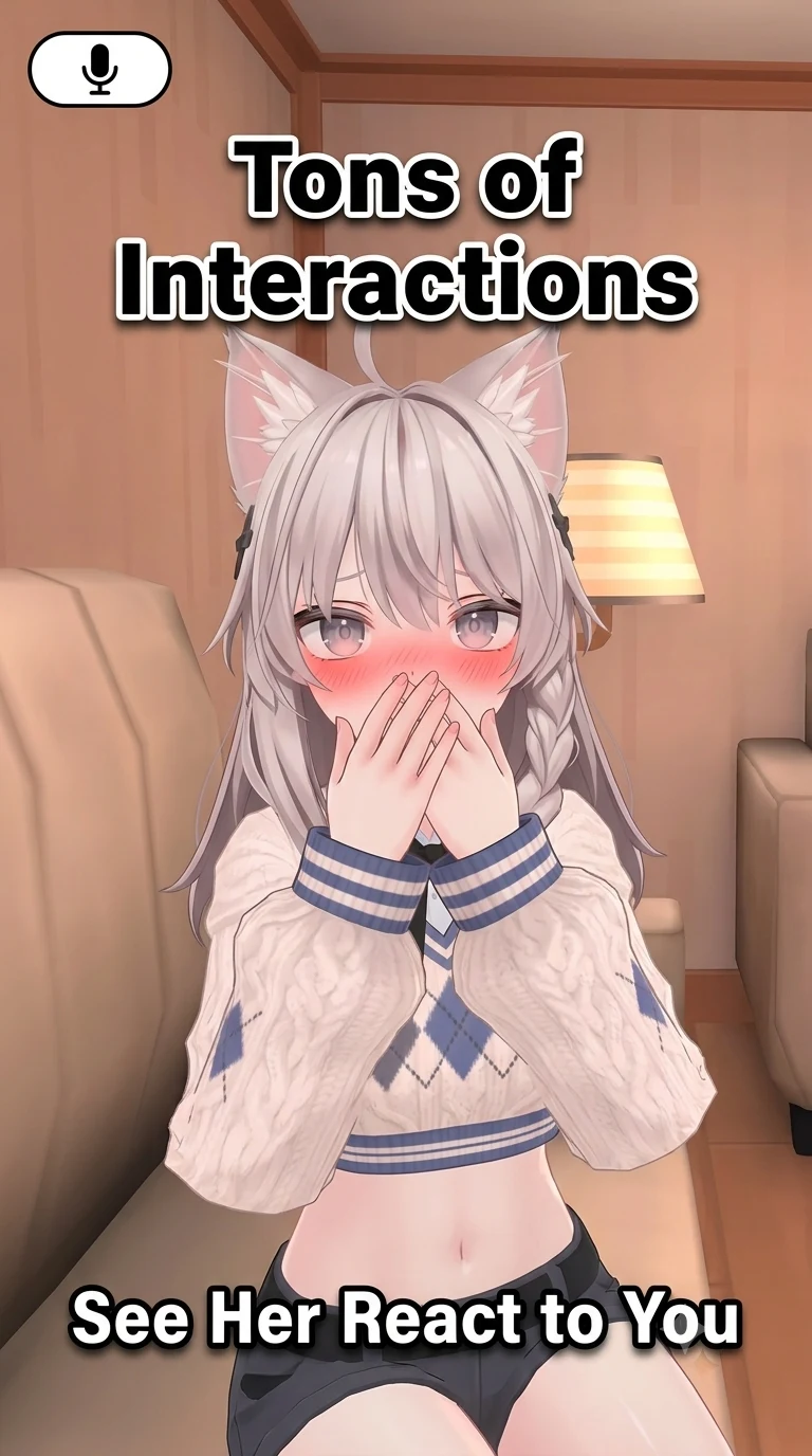 AIKO: AI Girlfriend 3D Game screenshot
